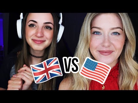 [ASMR??] USA vs UK Snack Swap | Creative Calm Collab