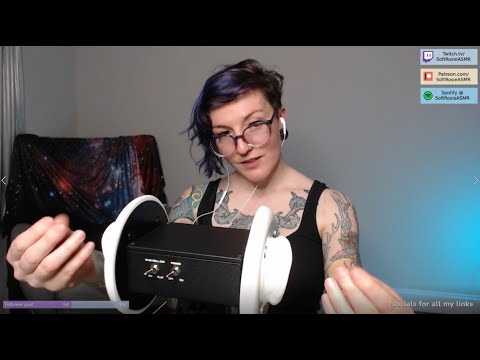 ASMR | Relaxing Twitch Stream 😴Sleepy Rambling Playing With Your Ears
