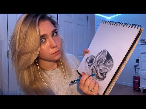 ASMR Drawing You as a Vegetable