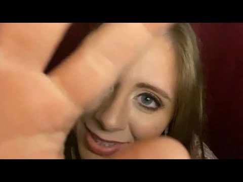 Up Close Hand Movements With Plucking & Whisper Chit Chat | ASMR