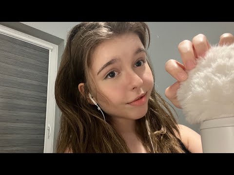 ASMR 1, 2, 3… brain massage 💆‍♀️ whispered counting, fluffy sounds, words repeating, scratching