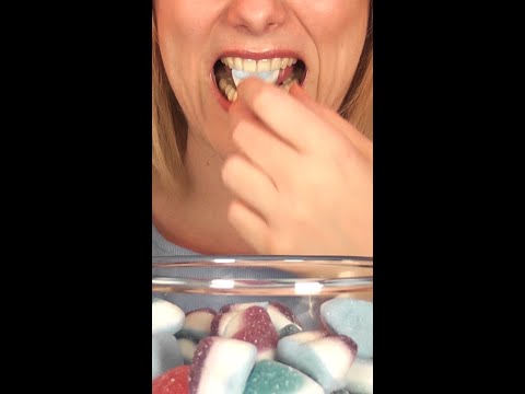 ASMR Chewy Candy Eating *Warning: Intense* 😁 #shorts