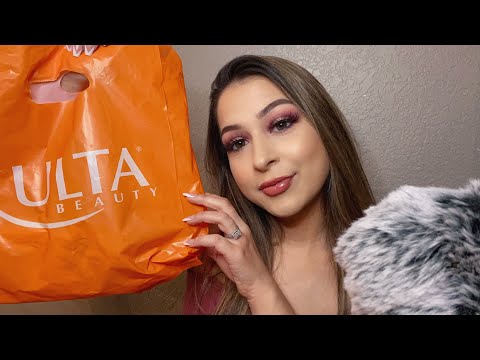ASMR ✨whispers and tapping✨ trying out new makeup | grwm