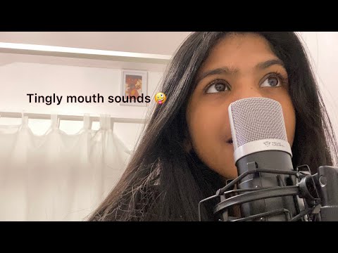 ASMR pure mouth sounds (with and without the cover)