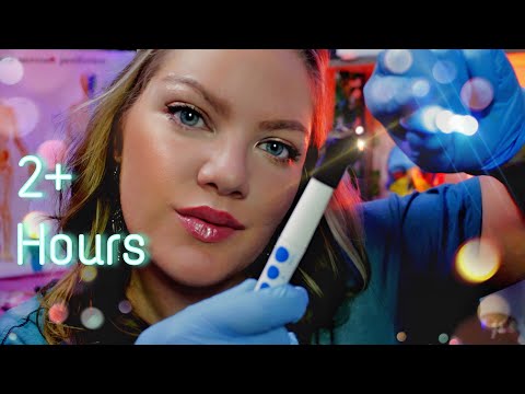 ASMR Extreme Otoscope Inspection, Ear Cleaning, Ear Touching, Massage | 2+ hrs no Ads