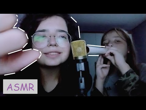 ASMR COM MEU IRMÃO (Sons aleatórios e mouth sounds)