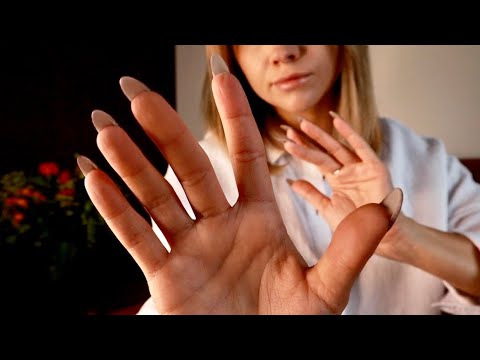 ASMR Hand Movements Mouth sounds Tapping | Hand Sounds | Sleep Visual Triggers & Trigger Words