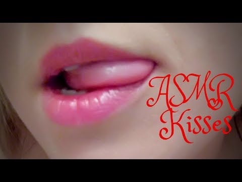 ASMR  Kisses  💋💕 For you! Licking Lips .Ear to Ear! 🎧