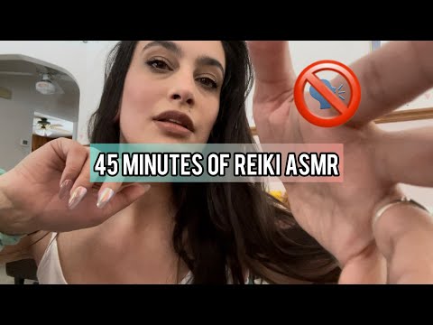 45 Minutes of Silent Reiki ASMR (Fast & Aggressive)