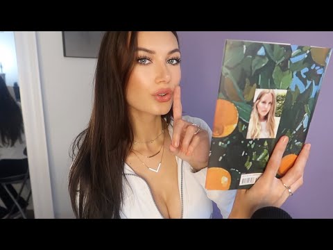ASMR 📖 Poetry Whispering + Page Flipping