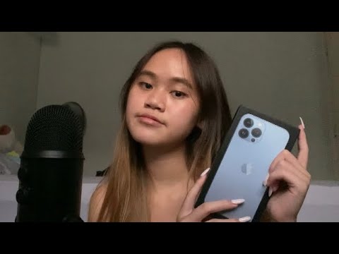 ASMR WITH MY NEW IPHONE