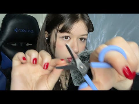 ASMR plucking and snipping your negativity