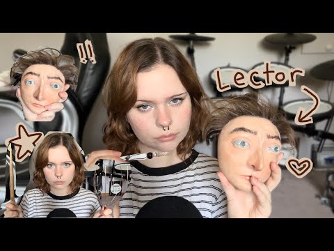 ASMR sharp or dull test on lector ❤️