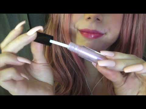 ASMR | Tingly Chapstick & Lipgloss Assortment Mouth Sounds & Light Tapping (Patreon Saw It First)