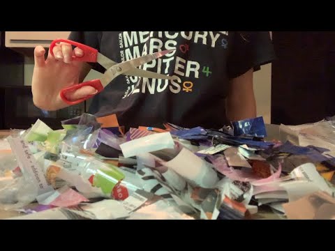 ASMR Ecobricking | Over 2 Hours Of Crinkly Plastic Sounds & Scissor/Cutting Sounds (No Talking)