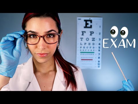 ASMR Examining Your Eyes 👀👓 Personal Attention