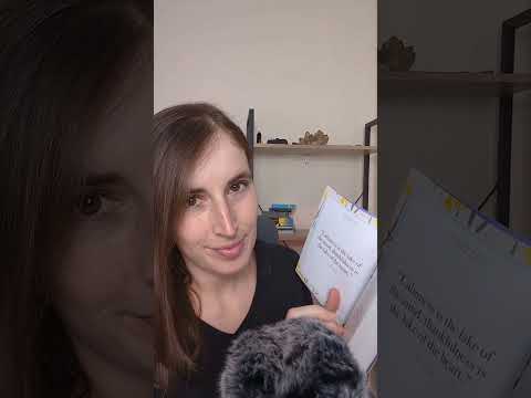 ASMR | Calm Quote For The Day 🌻 Reading • Tapping • Soft-Spoken • Page Turning