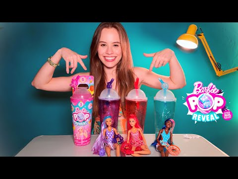 ASMR Surpresas SENSORIAIS de BARBIE POP REVEL (Lançamento 2023)