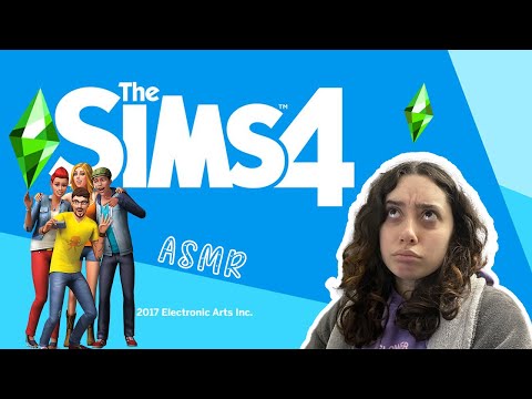 🌙 ASMR FRANÇAIS : CRÉATION D’UN SIMS + TENUES DE FÊTES 💚💻🎉(chuchotement,son…) #asmr #gaming