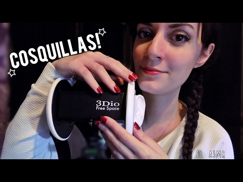 ♡ASMR español♡ COSQUILLAS Intensas para ti! (gotero,ear tapping,cupping,brushing,breathing)