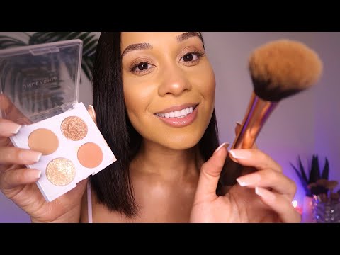 ASMR makeup artist does your makeup ✨RELAXING personal attention roleplay for sleep