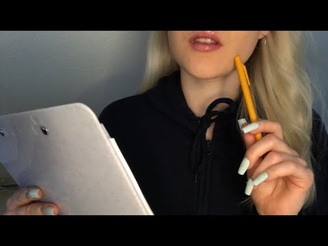 ASMR - Asking You Extremely Personal Questions