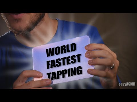 ASMR FASTEST TAPPING EVER...EVER!