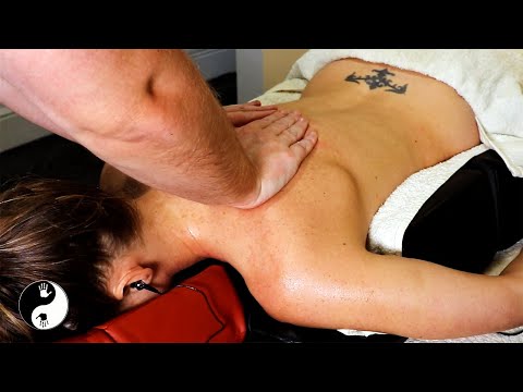 ASMR Binaural Back Massage For Satisfying Tingles To Turn To Jelly [No Talking][No Music]