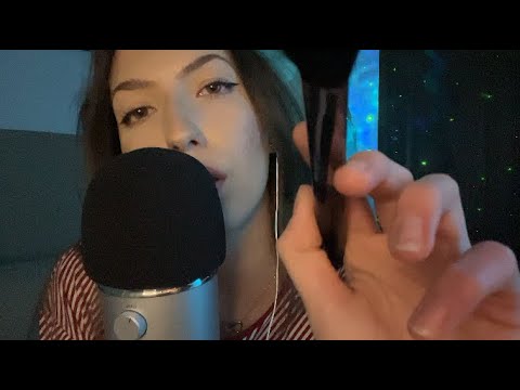 ASMR LET ME COMFORT YOU 💓 (Positive Affirmations, Face Brushing, Soft Mouth Sounds, Close Whispers)