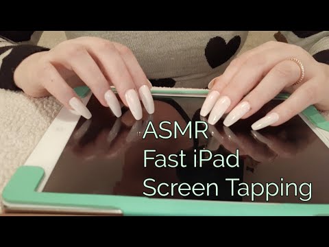 ASMR Fast iPad Screen Tapping