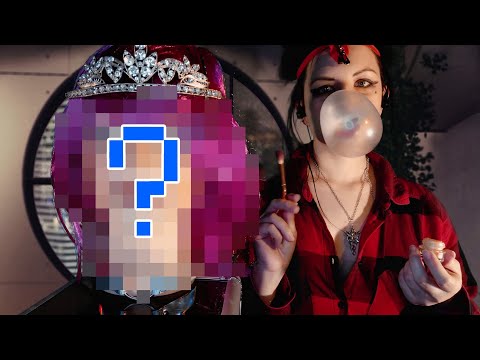 ASMR You're a beauty queen - worst reviewed makeup artist - stylist chewing gum (WRMA roleplay)