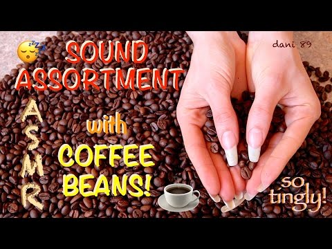 ☕️ Are you sleepy? 😴 NEW super intense ASMR with COFFEE BEANS! ☕️ ☾ It's a new TRIGGER for you? ☽