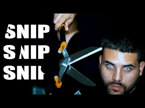 ASMR | SHARP SCISSOR SNIPS TO CUT OUT YOUR INSOMNIA