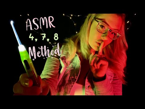 ASMR | The 4, 7, 8 Method (Navy Seal Technique For Sleep)