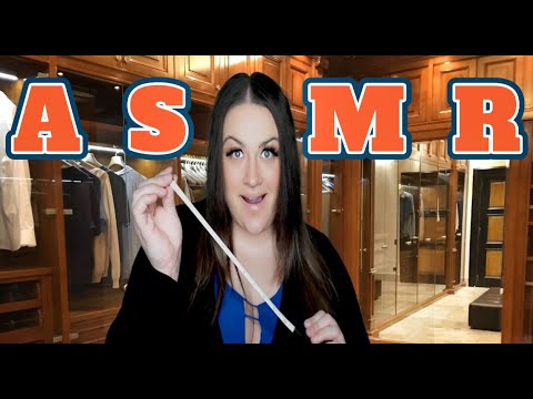 LUXURY Seamstress FLIRTS with YOU 👔😘🫦 (Measuring YOU) | ASMR Roleplay