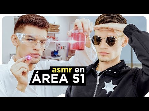 ASMR - Hago ASMR en el ÁR3A 51 | Sonidos con Slime, Piedras, Arena - ASMR Español - Mol