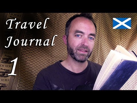 ASMR ~ My Travel Journal 1