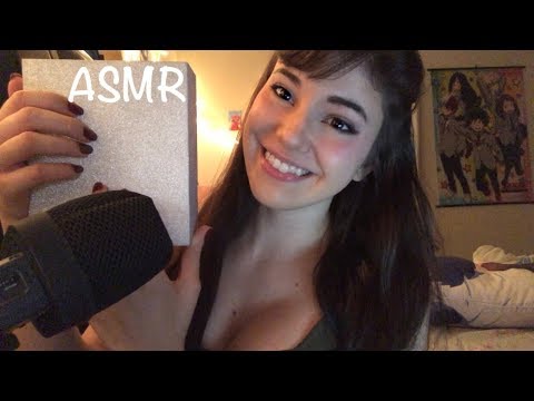 ASMR | Intense Relaxing Scratching Triggers 💤 (whispering, leather crinkles, variety of triggers))