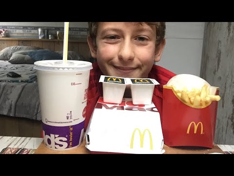 Asmr eating:McDonald’s!*eating sounds*Big Mac,Fanta,French fries|lovely ASMR s