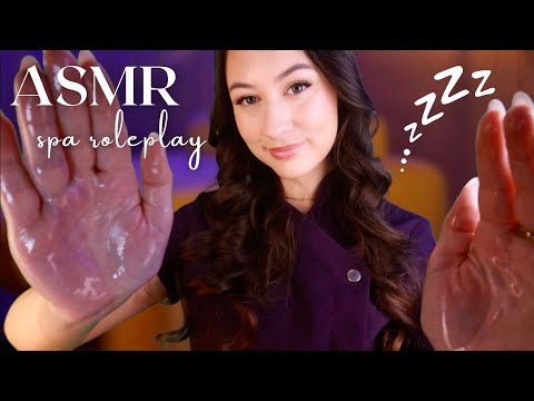 ASMR Relaxing Spa Roleplay ✨ Facial, Scalp Massage, Spa Music & Layered Sounds