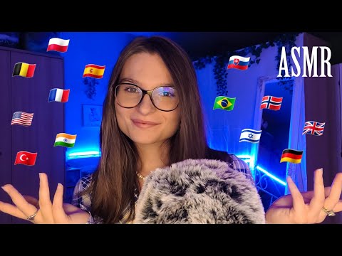 ASMR YOUR favorite trigger words in YOUR native language 🇧🇪 (4K special)