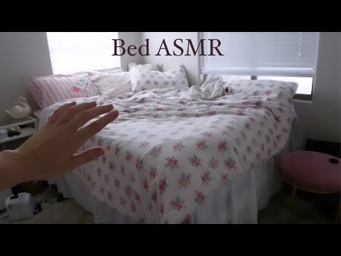 ASMR bed tingles (lots of scratching + whispers)