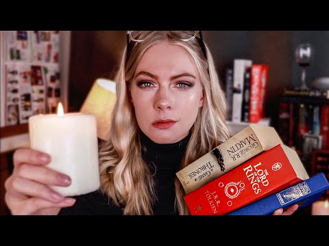 ASMR Used Book Shop (New Zealand Accent, Page Turning, Tuning Forks, Cinematic)