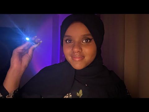 ASMR Eye Exam With Soothing Light Triggers and Typing Sounds
