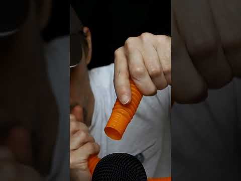 ASMR Mouth sounds with this tube #short