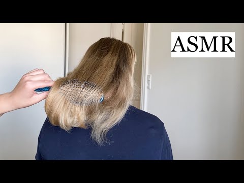 ASMR FOR GUARANTEED SLEEP 💤 Back Rubbing/Brushing/Tracing, Braiding, Brushing, Spraying (no talking)