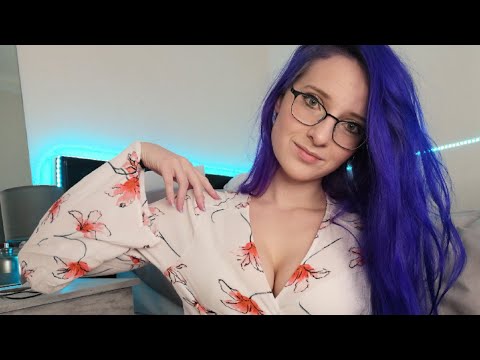 ASMR shirt scratching & whispering (fabric/material sounds)