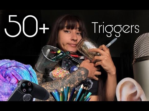 ASMR 50+ Triggers