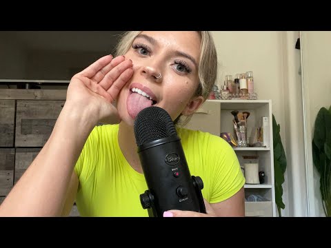 ASMR| 30+ Minutes of Mouth Sounds/ Spit Painting guaranteed sleep