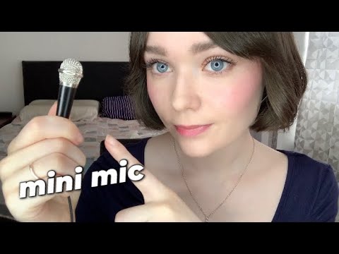 asmr with a mini mic! (part 2)